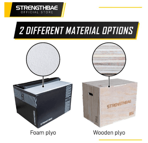 3-in-1 Plyo Box Strengthbae | Jump Box 50, 60 & 75 cm