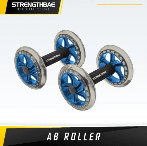 Ab Roller Strengthbae | Sepasang Roda Latihan Core Unilateral