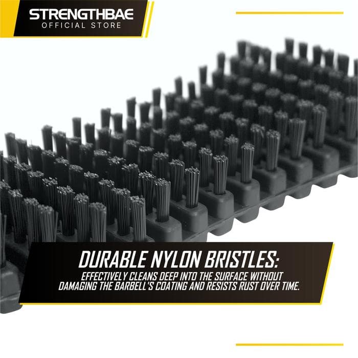 Barbell Brush Strengthbae | Sikat Nylon Pembersih Barbel