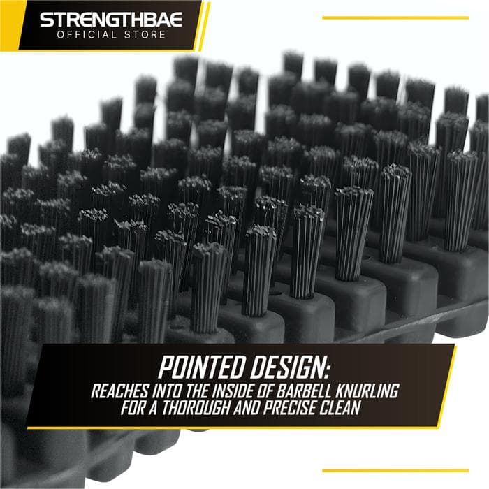 Barbell Brush Strengthbae | Sikat Nylon Pembersih Barbel