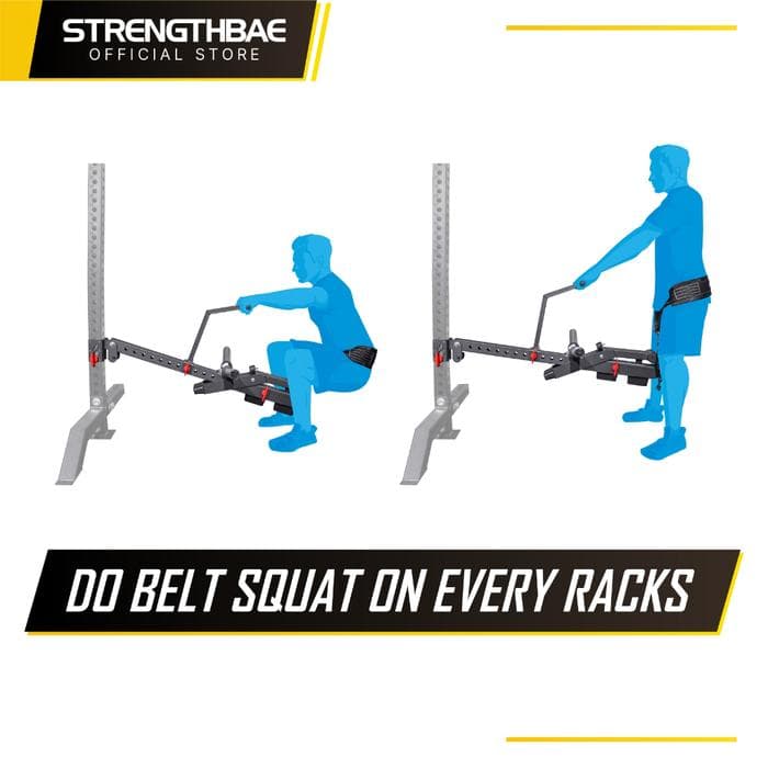 Belt Squat Attachment Strengthbae | Power Rack Attachments Leg Press Hack Squad Legpress Machine