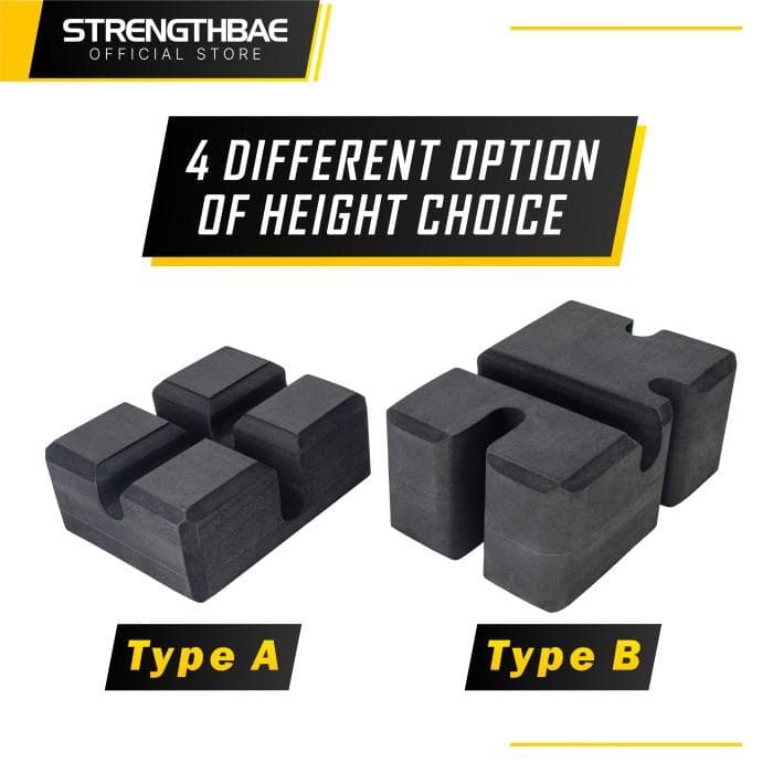 Bench Block Strengthbae | Aksesoris Untuk Bench Press Lock Out Triceps