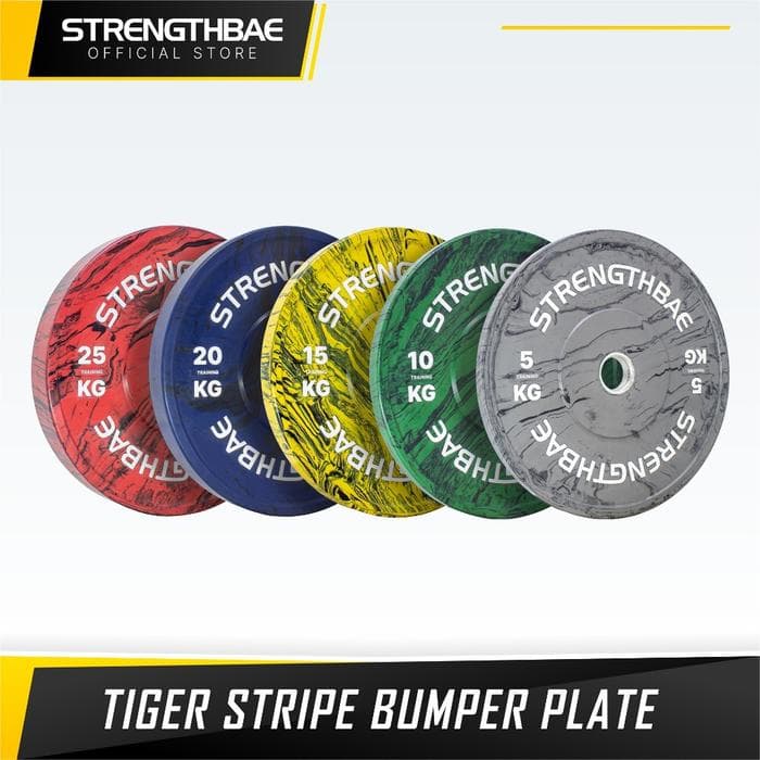 Camo Bumper Plate Strengthbae 5–25 kg | Olympic Weight Plate