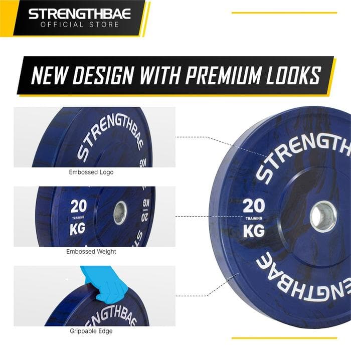 Camo Bumper Plate Strengthbae 5–25 kg | Olympic Weight Plate