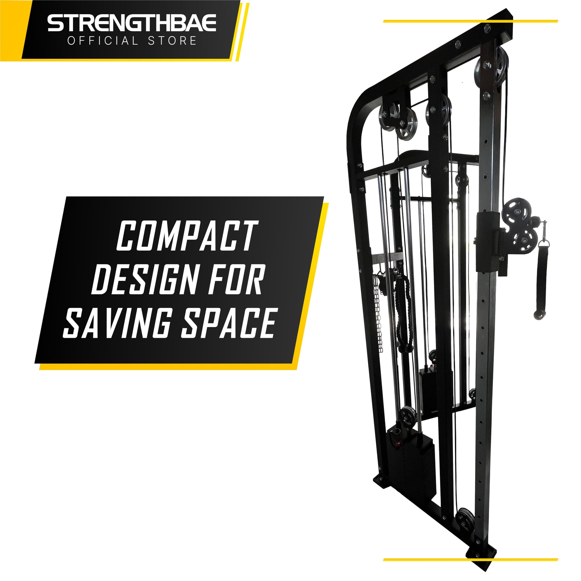 Cable Machine Strengthbae | Functional Trainer Gym