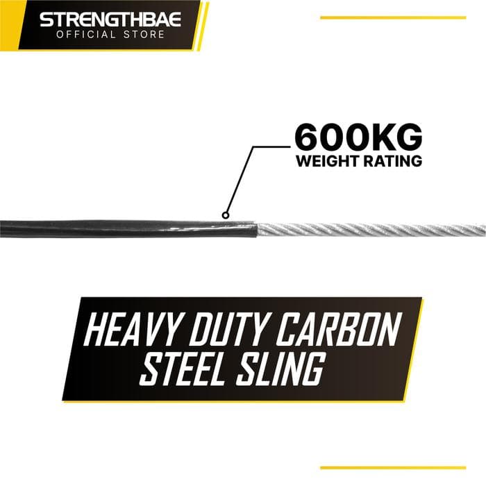 Cable Sling Strengthbae 5 mm & 6 mm | Kabel Mesin Gym