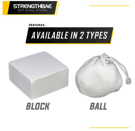 Gym Chalk Strengthbae – Magnesium Carbonate untuk Grip Lifting