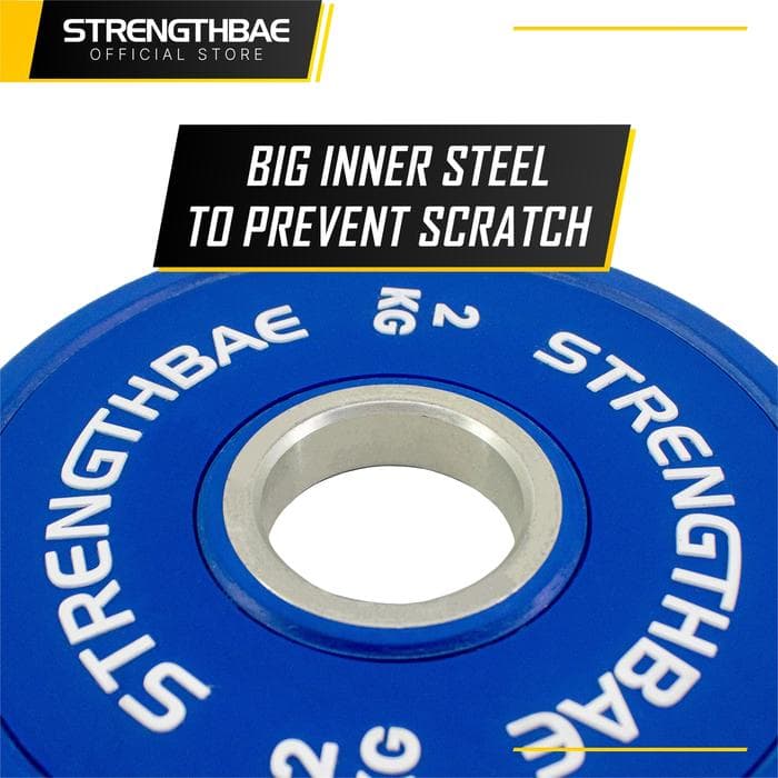 Change Plate Strengthbae 0,5–2,5 kg – Micro Plate Barbell Olympic 5 cm