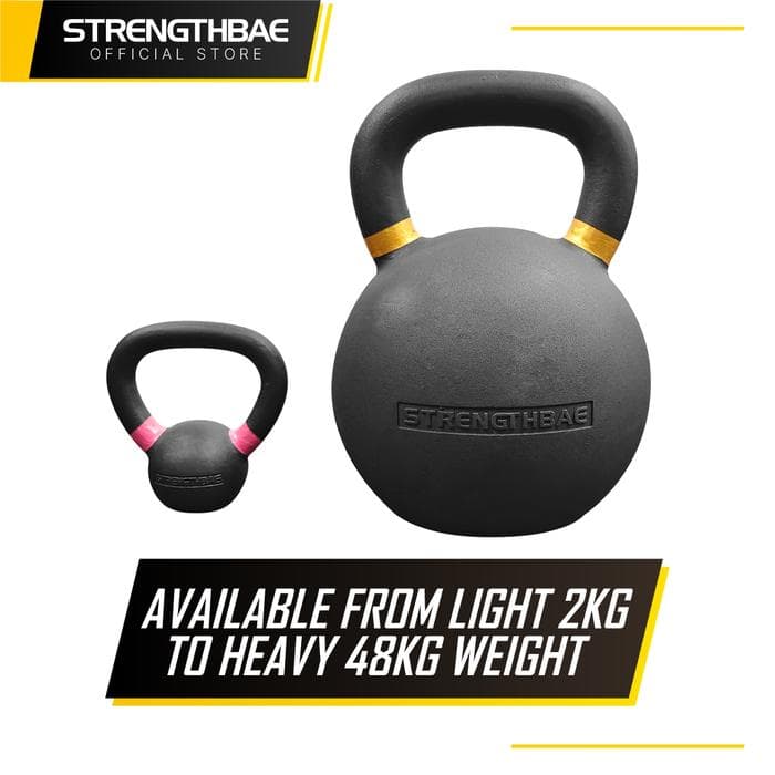 Classic Kettlebell Strengthbae 2–48 kg | Cast Iron