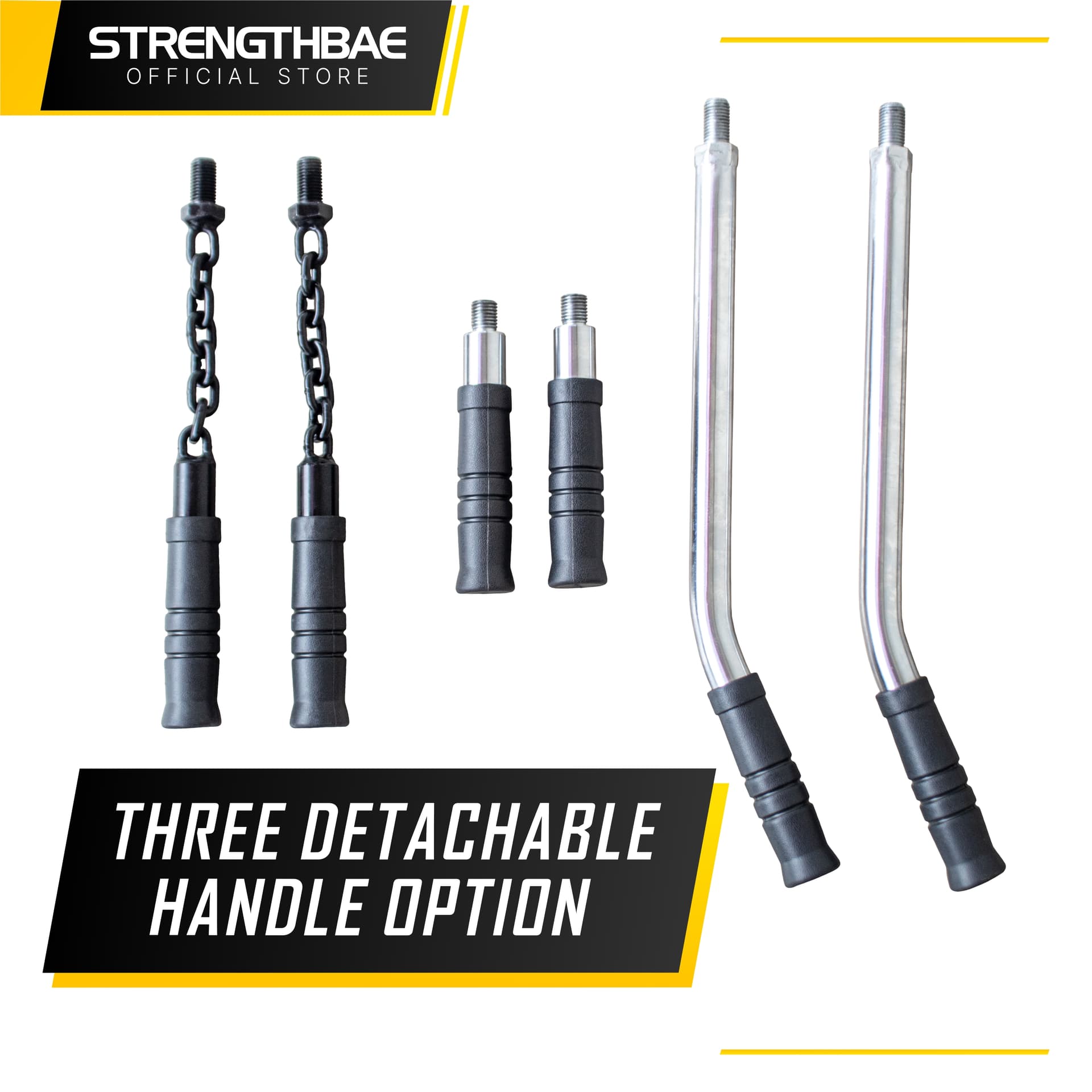 Cloud Bar Strengthbae – Safety Squat Bar dengan Padding Tebal