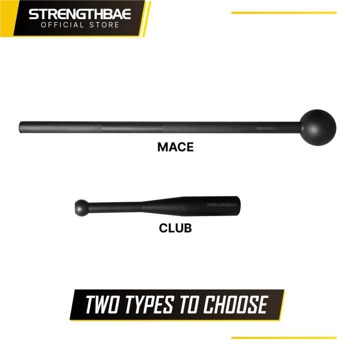 Club and Mace Strengthbae | Steel Club untuk Functional Training