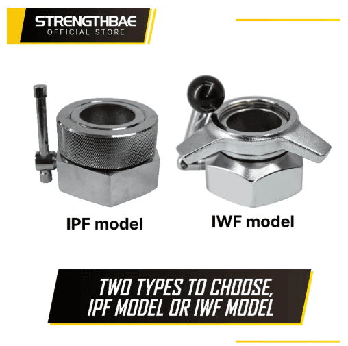 Competition Collar Strengthbae 2,5 kg | Pengunci Barbell Baja