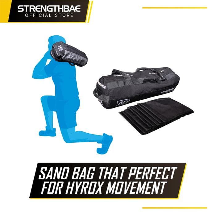 Competition Sandbag Strengthbae 10–40 kg | Sandbag Latihan Functional Fitness