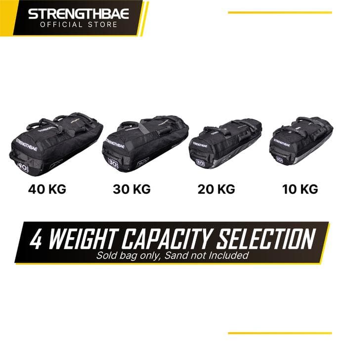 Competition Sandbag Strengthbae 10–40 kg | Sandbag Latihan Functional Fitness