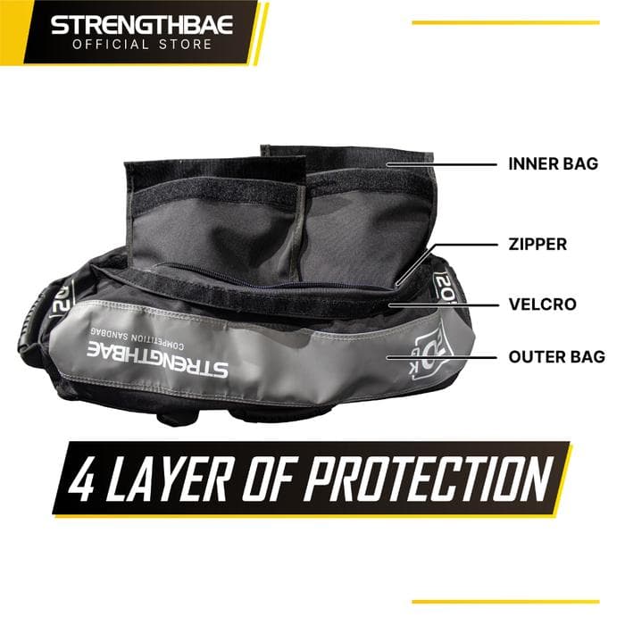Competition Sandbag Strengthbae 10–40 kg | Sandbag Latihan Functional Fitness