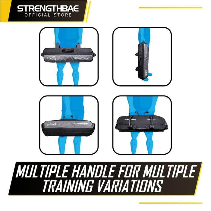 Competition Sandbag Strengthbae 10–40 kg | Sandbag Latihan Functional Fitness