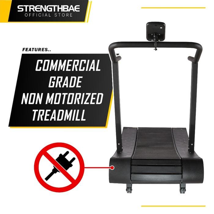 Curved Treadmill Strengthbae | Treadmill Manual Tanpa Listrik