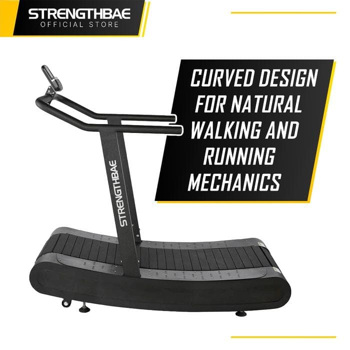 Curved Treadmill Strengthbae | Treadmill Manual Tanpa Listrik
