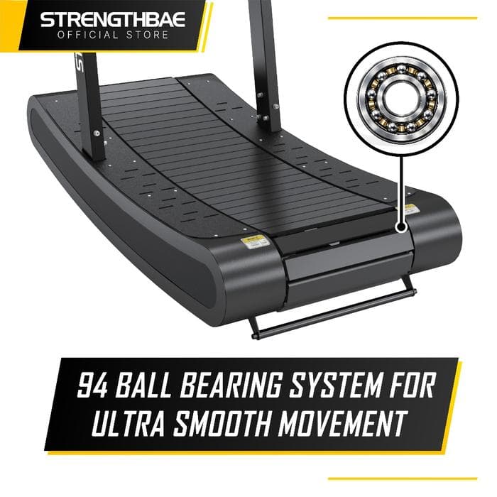 Curved Treadmill Strengthbae | Treadmill Manual Tanpa Listrik