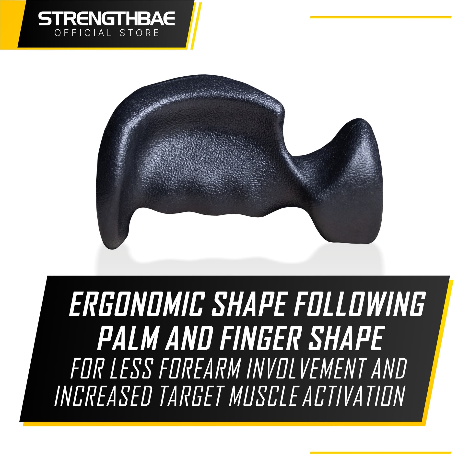 D-Handle Strengthbae – Cable Attachment Commercial Grade Sepasang