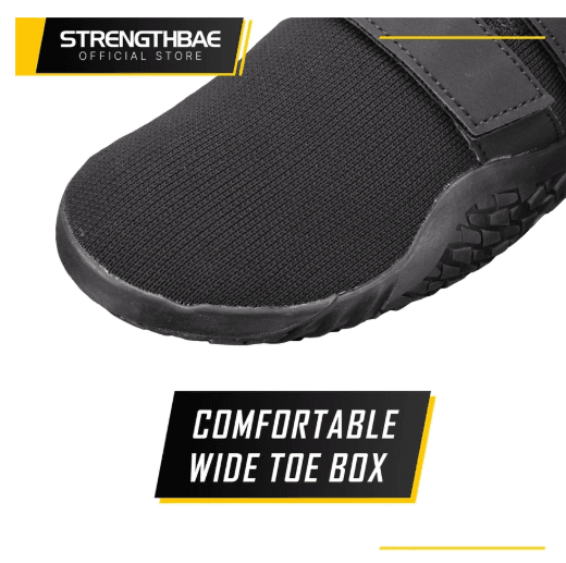 Deadlift Slippers Shoes Strengthbae – Sepatu Deadlift Sol Tipis Antiselip
