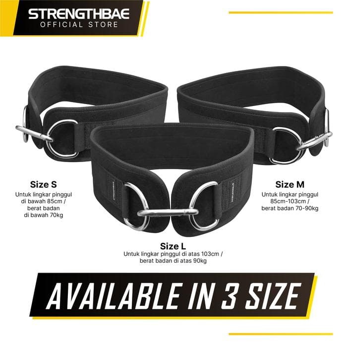 Dip Belt Streetlifting Strengthbae | Sabuk Beban Weighted Dips dan Pull-Up