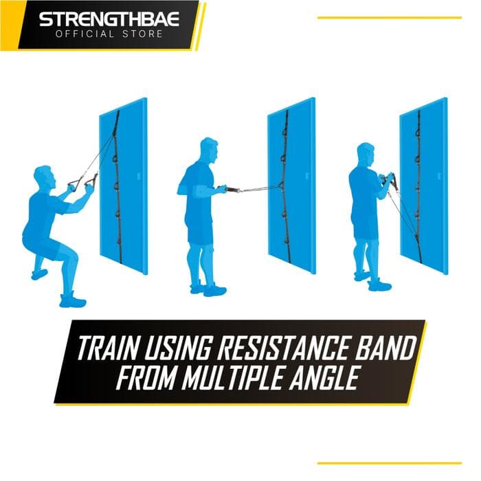 Door Anchor Multi Point Strengthbae | Anchor Resistance Band pada Pintu