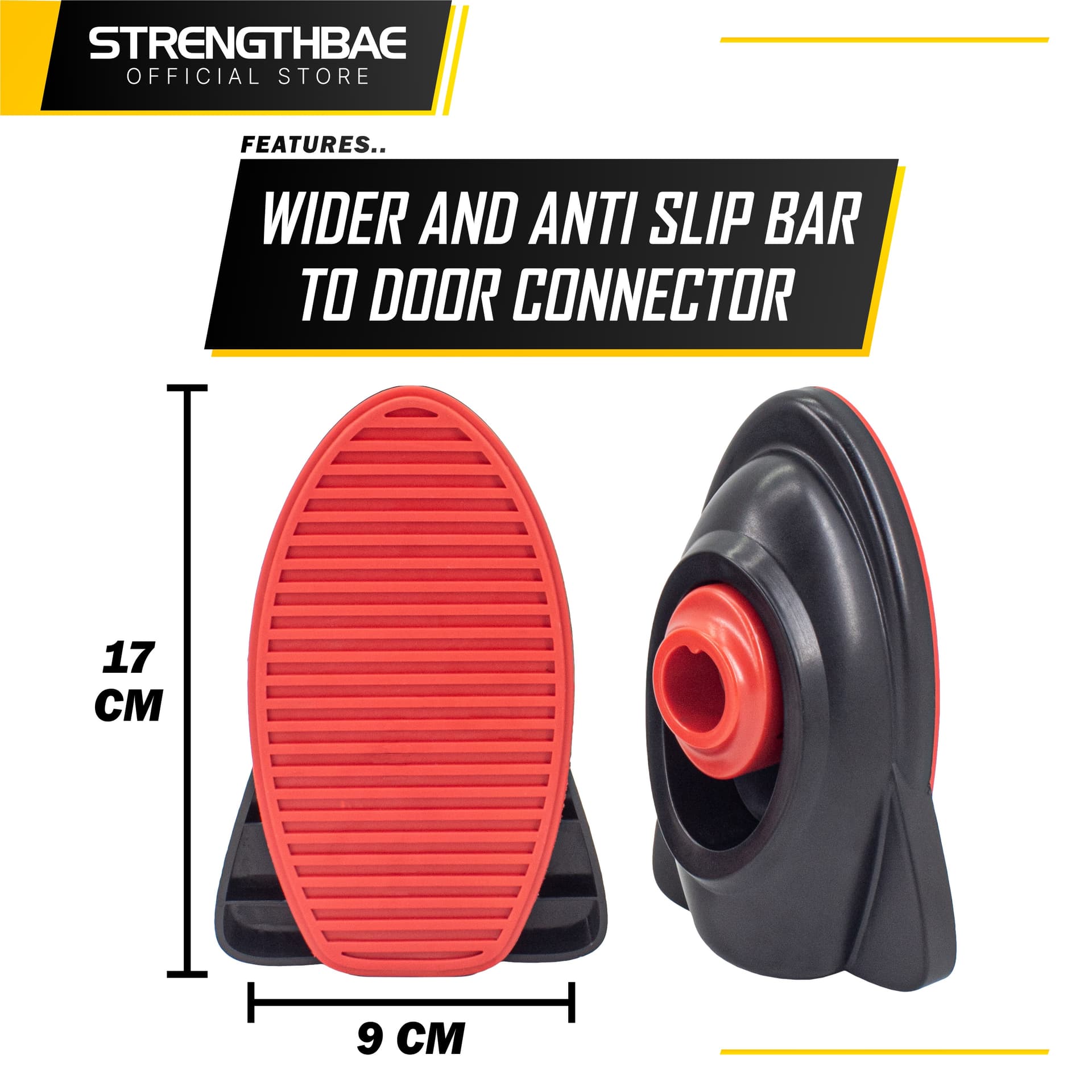 Door Pull-Up Bar Strengthbae | Pull-Up Bar Pintu Tanpa Sekrup hingga 150 kg