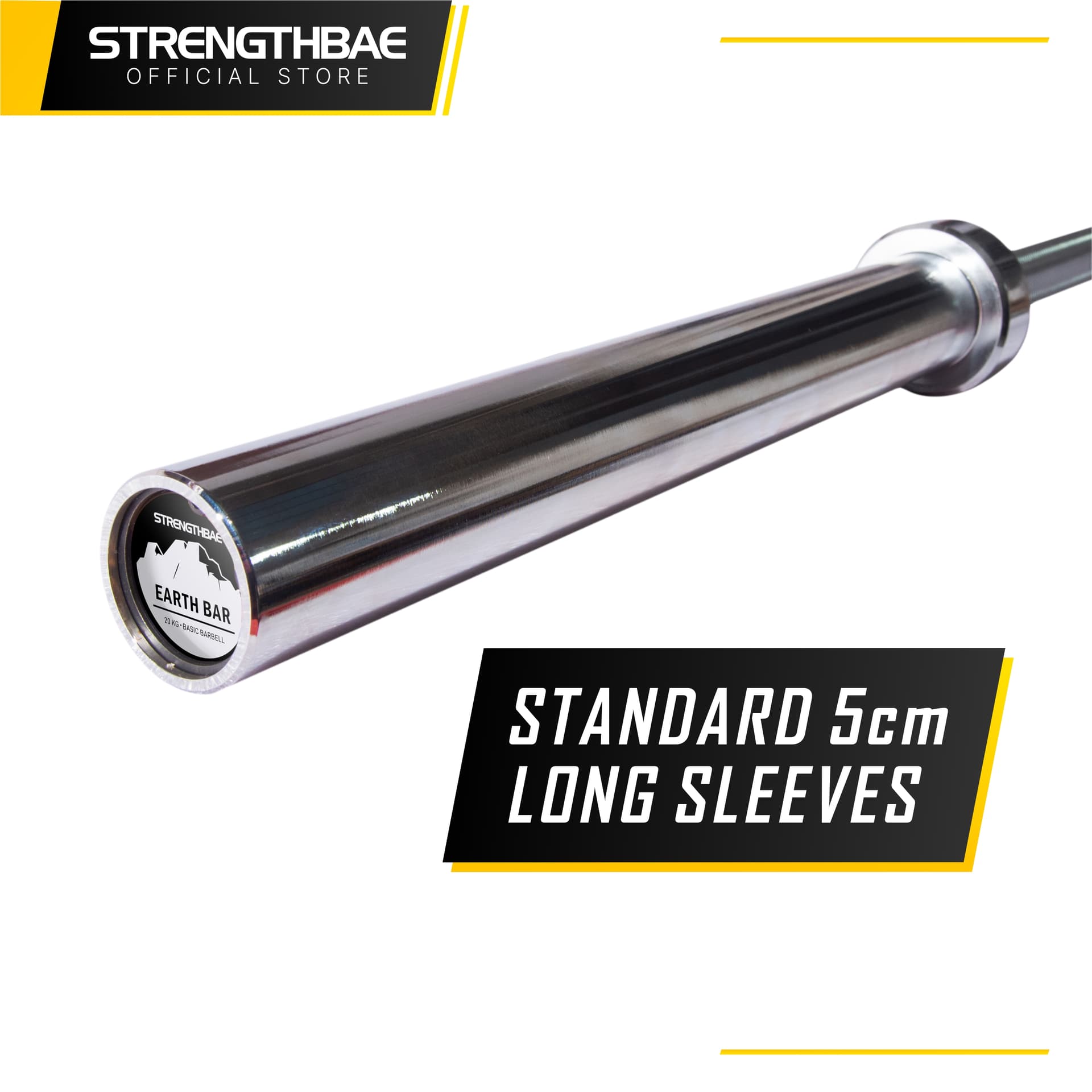 Earth Bar Strengthbae | Olympic Barbell 20 kg 2,2 Meter