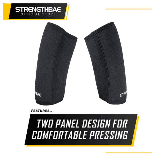 Elbow Sleeves 2.0 - Strengthbae 5 mm & 7 mm – Support Siku Double Panel
