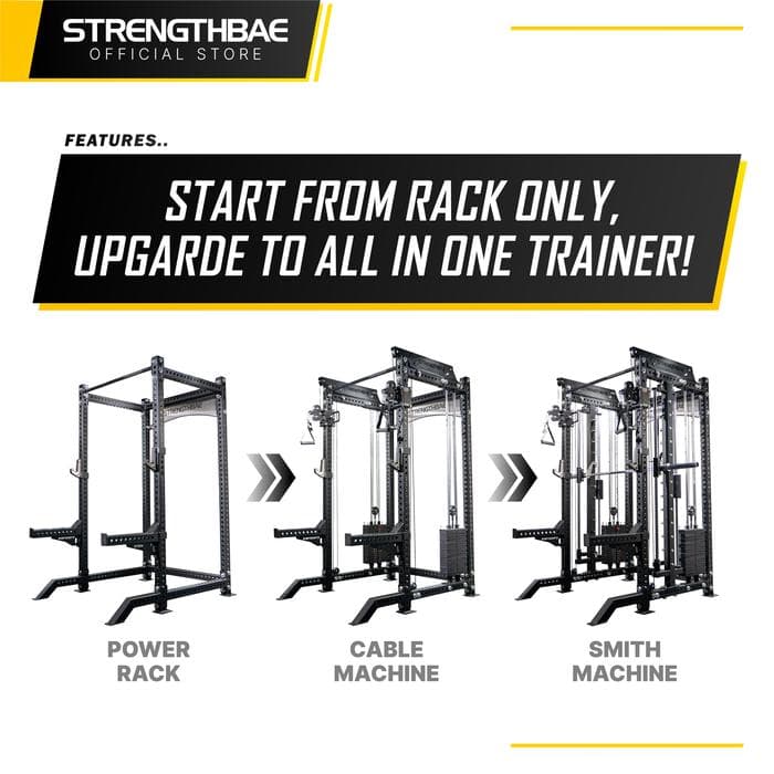 Evolve All-in-One Trainer | Power Rack, Cable & Smith