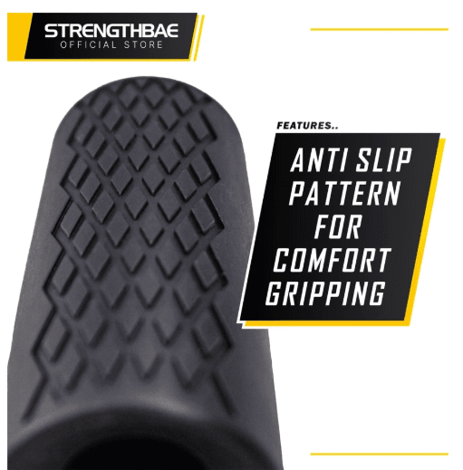 Fat Grip Strengthbae – Thick Bar Grip untuk Barbell dan Dumbbell