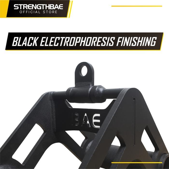 Fat Grip Cable Attachment | Thick Handle Pulldown Bar, Curl Bar, V Row Bar & D-Handle