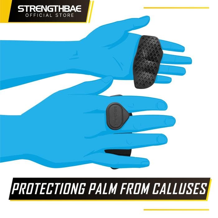Gym Grip Silicone Strengthbae | Pelindung Telapak Tangan Antiselip untuk Fitness