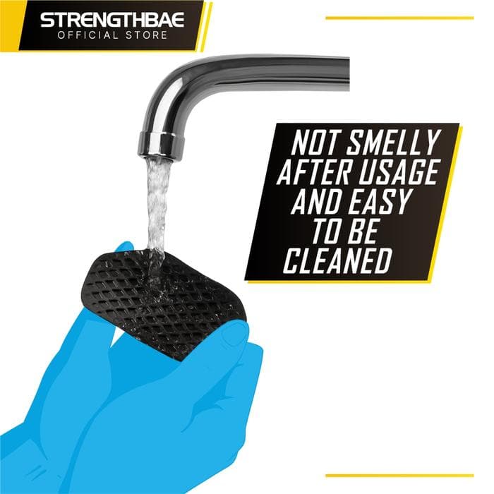 Gym Grip Silicone Strengthbae | Pelindung Telapak Tangan Antiselip untuk Fitness