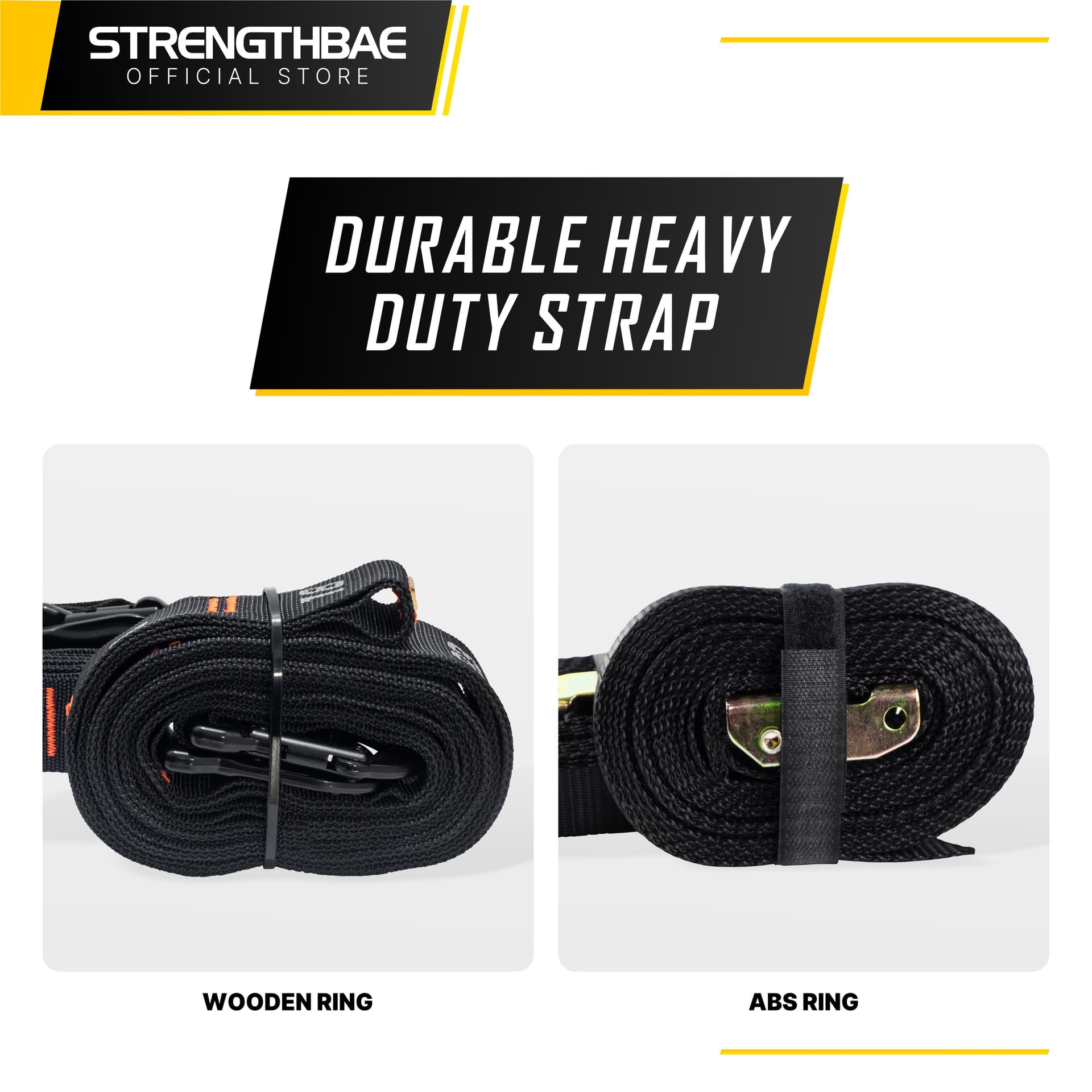 Gymnastic Ring Strengthbae | Ring Calisthenics untuk Pull-Up, Dips, dan Muscle-Up