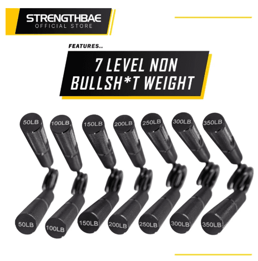 Hand Grip Strengthbae | Grip Strengthener 22,5–157,5 kg