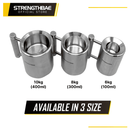Heavy Mug Strengthbae | Mug Stainless Steel 6–10 kg