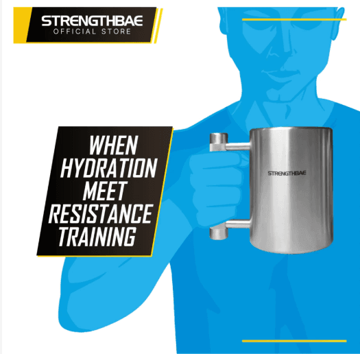 Heavy Mug Strengthbae | Mug Stainless Steel 6–10 kg