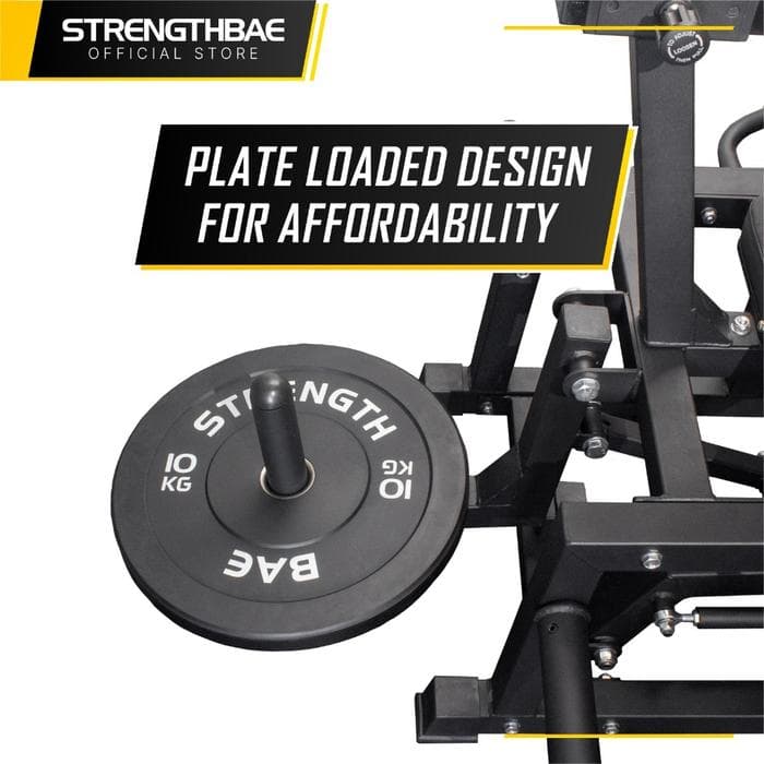 Hip Abductor Adductor Machine Plate Loaded Strengthbae | Mesin Paha Dalam dan Luar