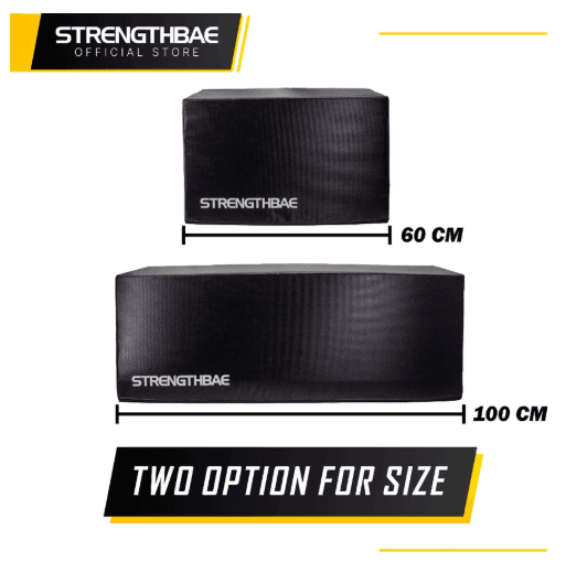Hip Thrust Bench Strengthbae – Bench Latihan Glutes Tinggi 35 cm