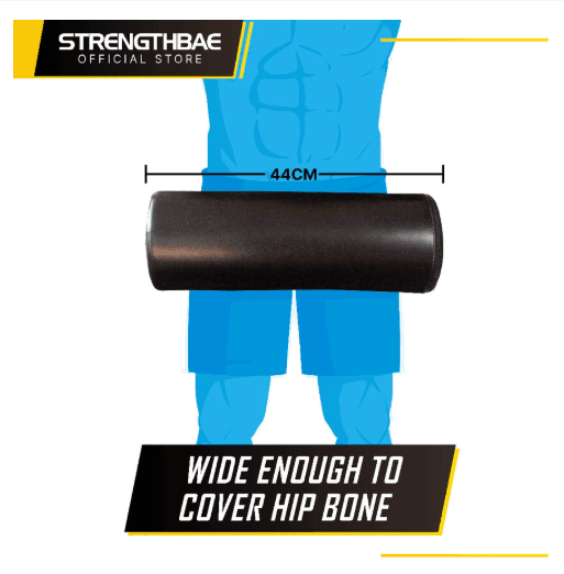 Jumbo Hip Thrust Pad Strengthbae – Bantalan Barbell Tebal untuk Hip Thrust