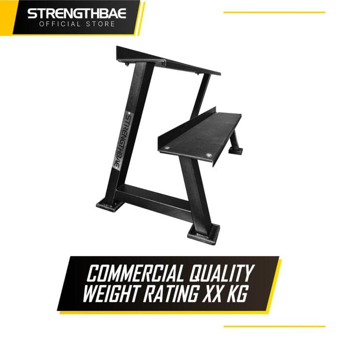 Kettlebell Rack Strengthbae – Rak Penyimpanan Kettlebell untuk Gym