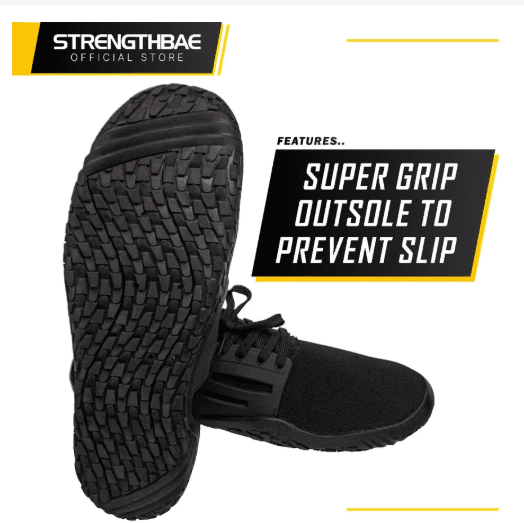 Lifting Shoes Strengthbae – Sepatu Gym Sol Datar untuk Squat dan Deadlift