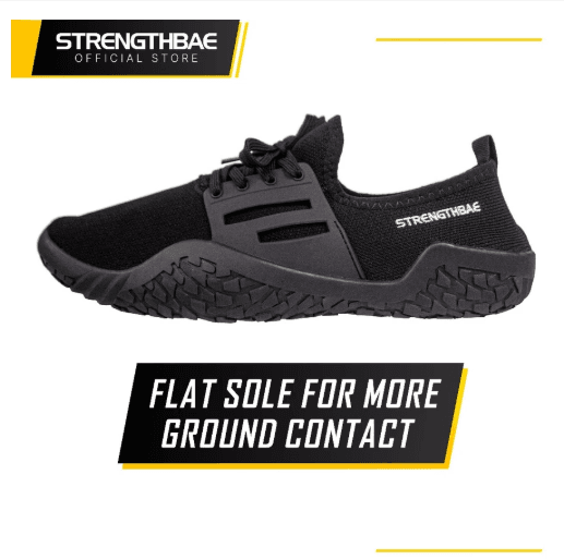 Lifting Shoes Strengthbae – Sepatu Gym Sol Datar untuk Squat dan Deadlift