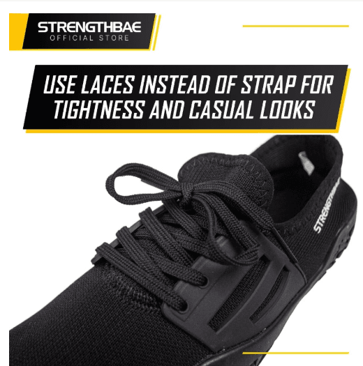 Lifting Shoes Strengthbae – Sepatu Gym Sol Datar untuk Squat dan Deadlift