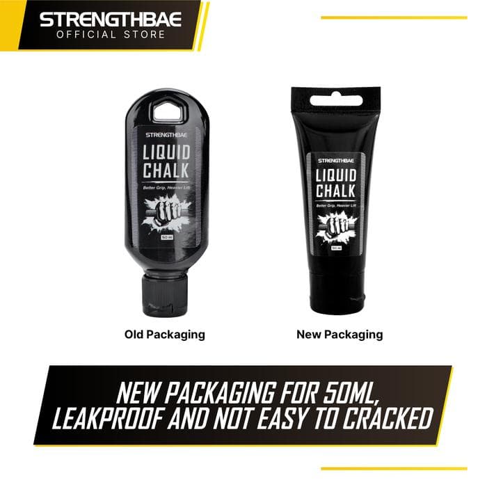 Liquid Chalk Strengthbae – Kapur Cair untuk Grip Deadlift dan Pull-Up