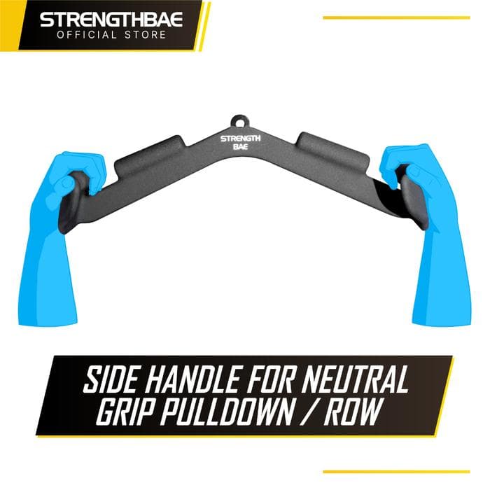 Mag Cable Attachment 2.0 Strengthbae – Handle Lat Pulldown dan Cable Row