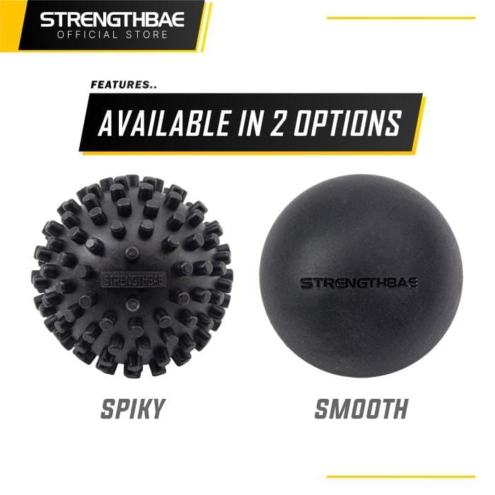 Massage Ball Strengthbae – Bola Pijat Smooth dan Spiky untuk Relaksasi Otot