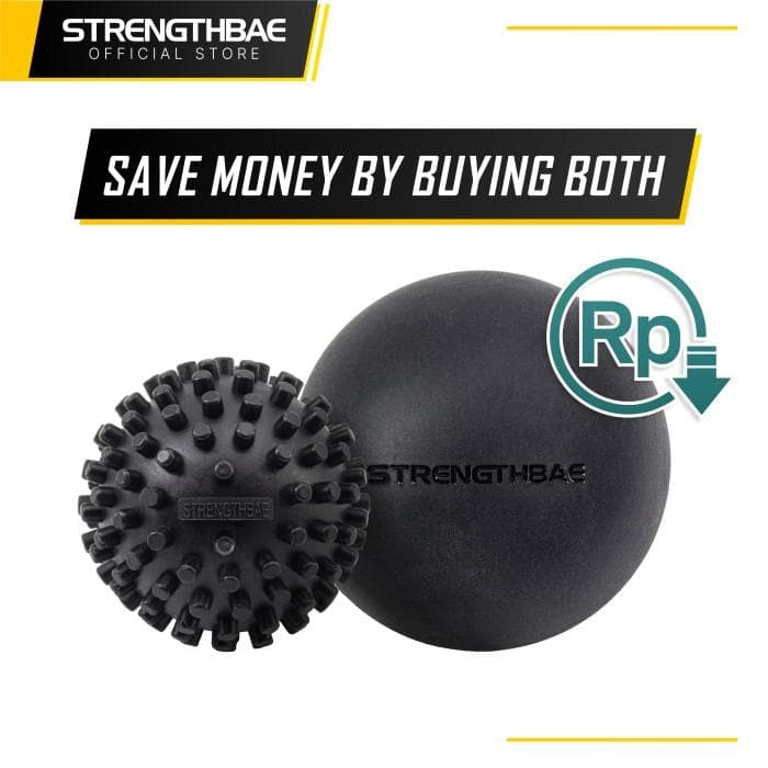 Massage Ball Strengthbae – Bola Pijat Smooth dan Spiky untuk Relaksasi Otot